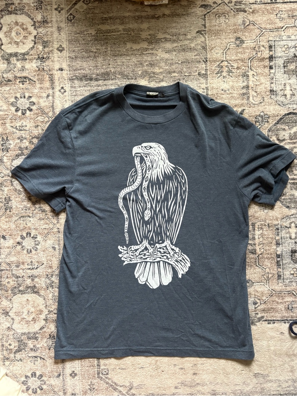 Vintage CC Filson Eagle Graphic Print Short Sleeve T Tee Shirt Men’s Sz Medium